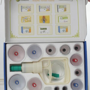 Вакуумно-магнітні банки із насосом Kangzhu набір - 12 шт