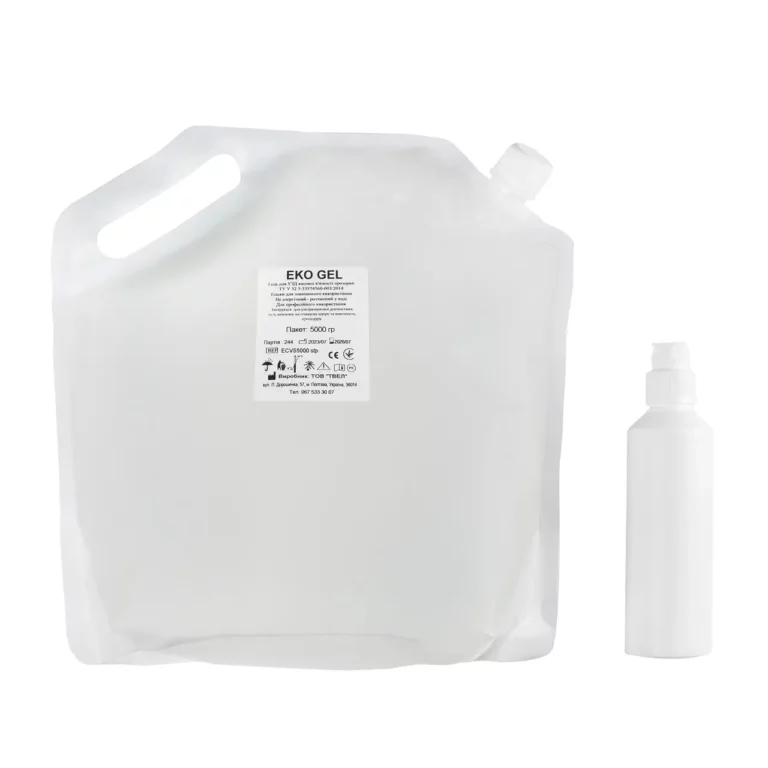 Гель для УЗД "Eco SuperGel" 5 л Україна прозорий