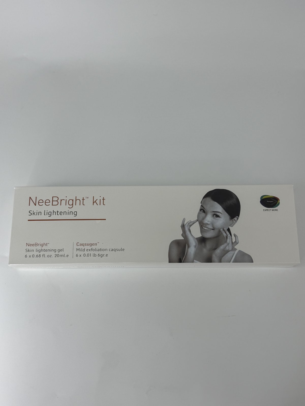Головна 49 Набір косметики для апаратів карбокситерапії NeeBright Skin Lightening (гель + капсули)